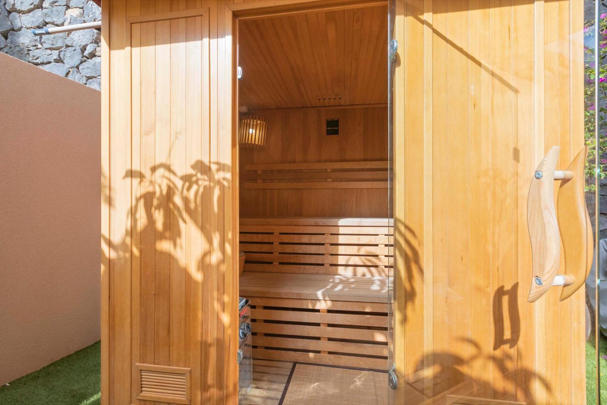 My Island Escape - Sea Views - Private Pool, Sauna Puerto de Santiago  Exterior foto